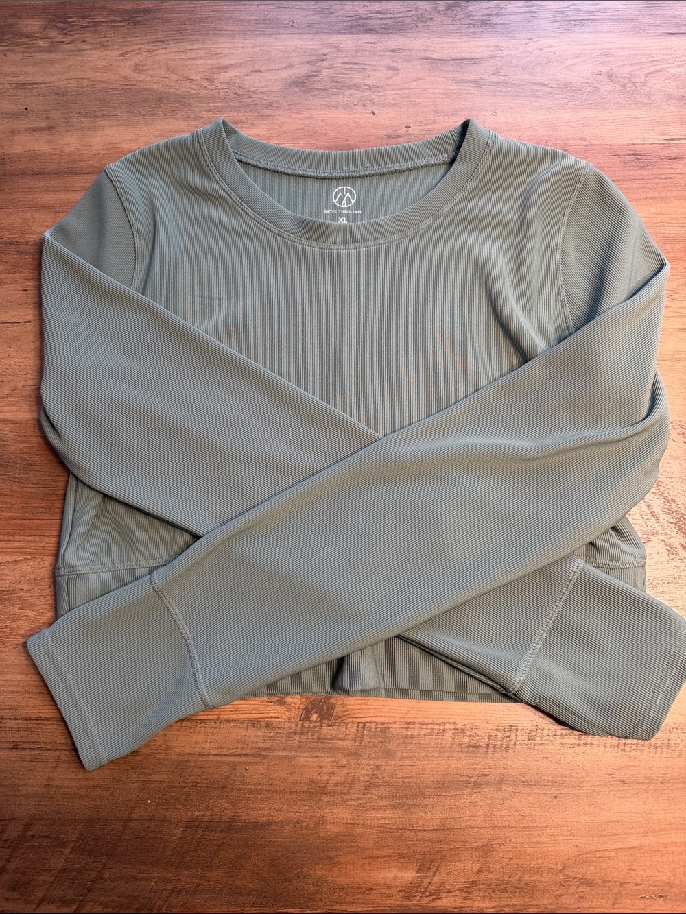 Olive Pullover Crop Sweater